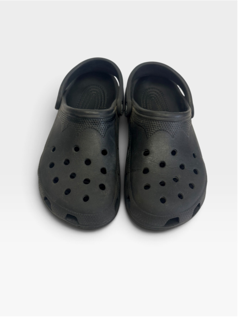 Crocs Classic Black Clogs Mules Size W 8/9 M 6-7